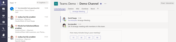 Red alert pops up on the Activity tab in Microsoft Teams