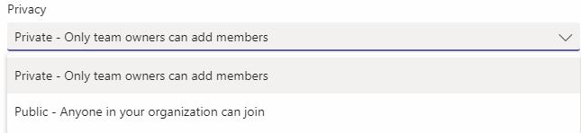 Office 365 Group Visibility
