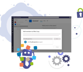 Adding guests to Microsoft Teams