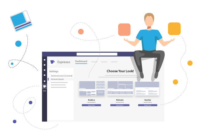 Layouts for Microsoft Teams Intranet