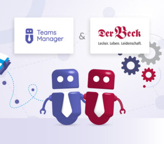 Structured introduction of Microsoft Teams at Der Beck