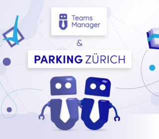 Structure in Microsoft Teams at Parking Zürich