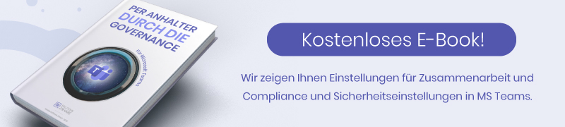 Kostenloses E-Book zu Teams Governance herunterladen!