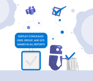 Microsoft 365: disable concealed data in reports