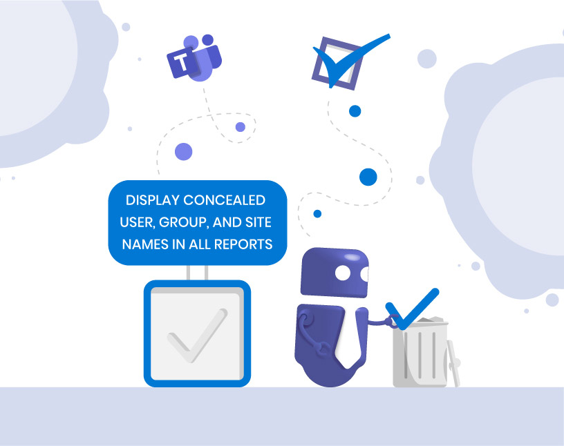 Microsoft 365: disable concealed data in reports