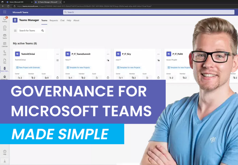 Teams Governance Made Simple - Quick Overview of Teams Manager