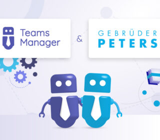 GEBRÜDER PETERS Gebäudetechnik AG saves time through automation thanks to Teams Manager