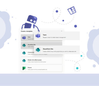 Pre-built and custom Microsoft Teams templates