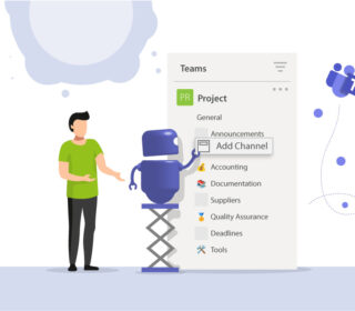 Manage and create Teams channels