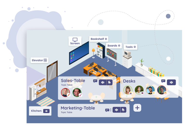 Zusammenarbeit im digitalen Büro in Microsoft Teams Zusammenarbeit im digitalen Büro in Microsoft Teams