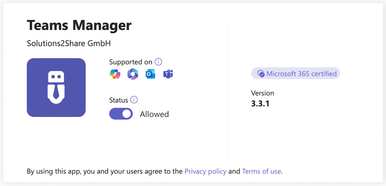 Teams Manager: Microsoft 365 certified
