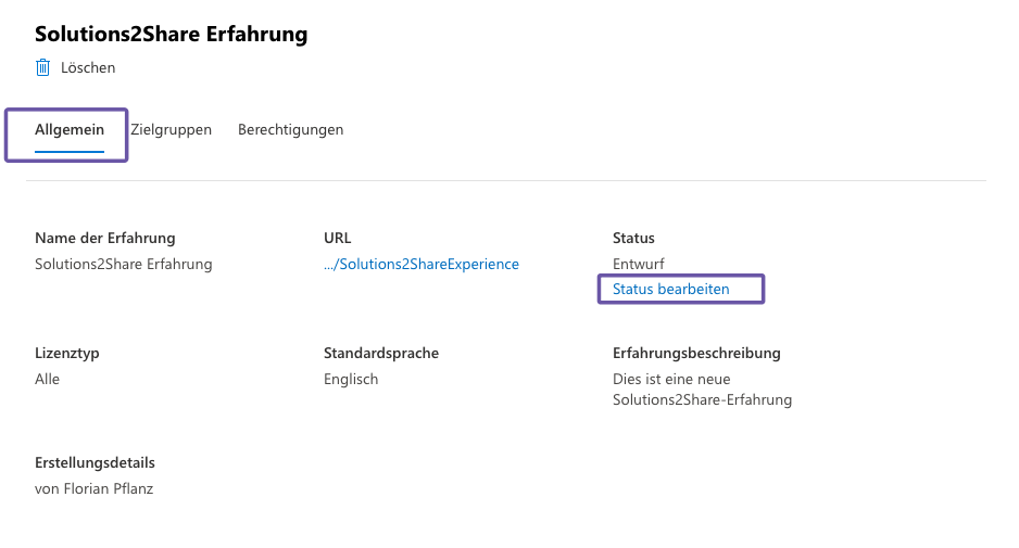 Viva Connections Erfahrung aktivieren
