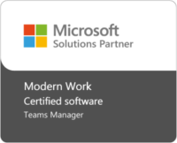 Teams Manager ist Modern Work Certified