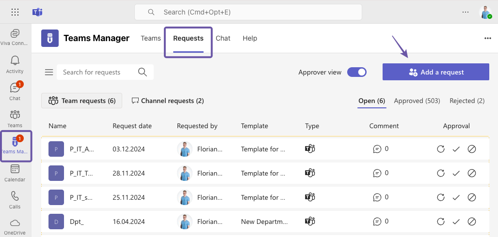 SharePoint Provisioning with Teams Manager