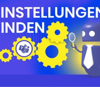 Einstellungen im Teams Manager finden