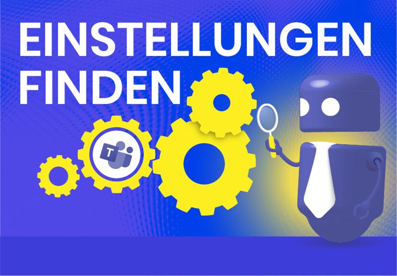 Einstellungen im Teams Manager finden